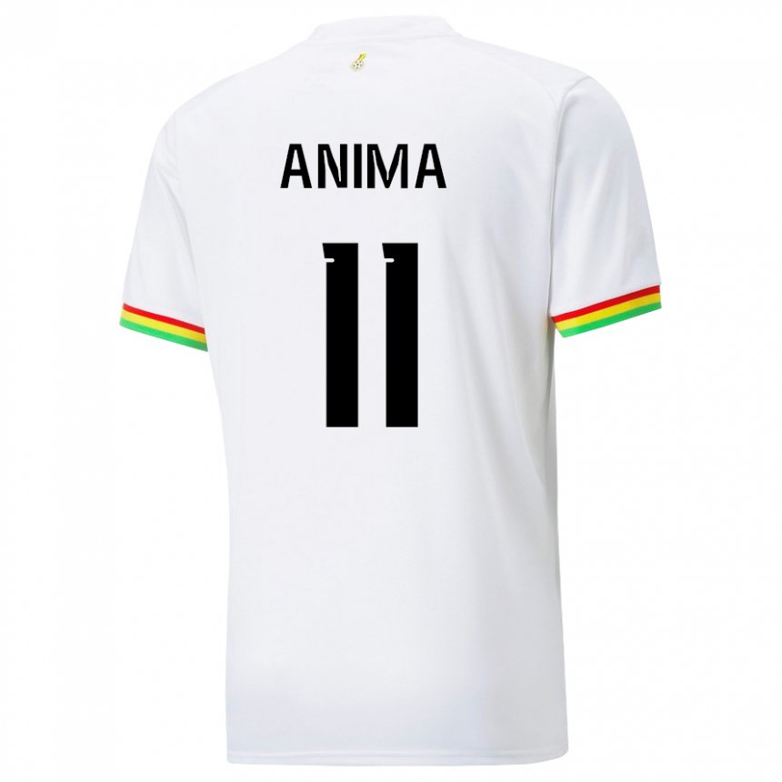 Lapset Ghanan Naomi Anima #11 Valkoinen Kotipaita 22-24 Lyhythihainen Paita T-paita