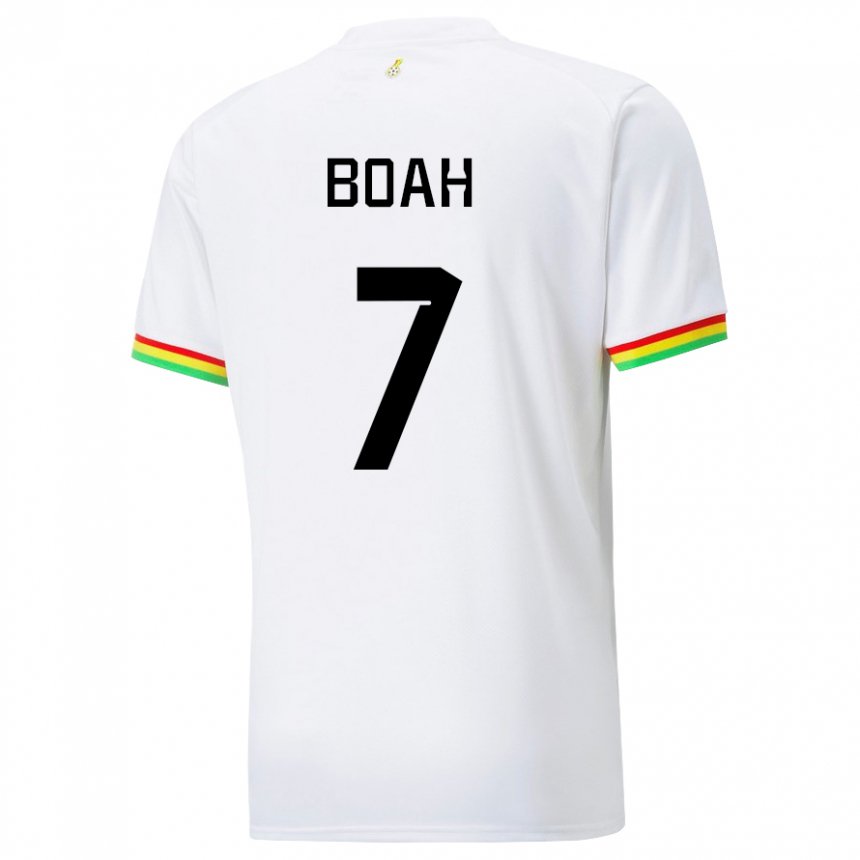 Lapset Ghanan Collins Boah #7 Valkoinen Kotipaita 22-24 Lyhythihainen Paita T-paita