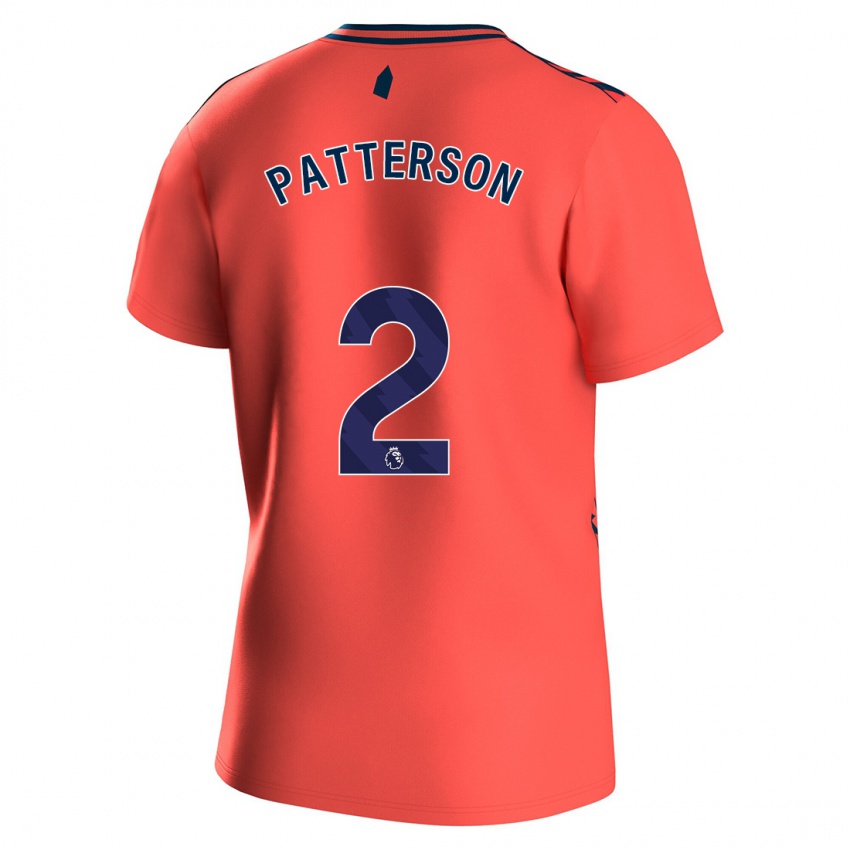 Lapset Nathan Patterson #2 Koralli Vieraspaita 2023/24 Lyhythihainen Paita T-Paita