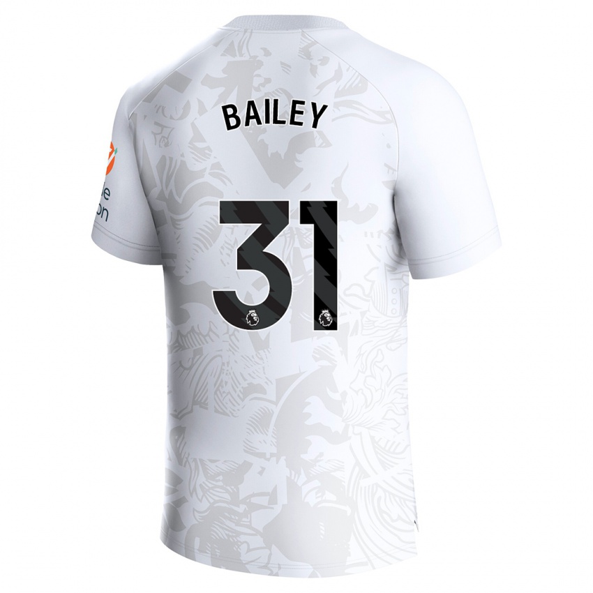 Lapset Leon Bailey #31 Valkoinen Vieraspaita 2023/24 Lyhythihainen Paita T-Paita