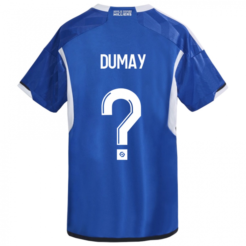 Lapset Yoann Dumay #0 Sininen Kotipaita 2023/24 Lyhythihainen Paita T-Paita