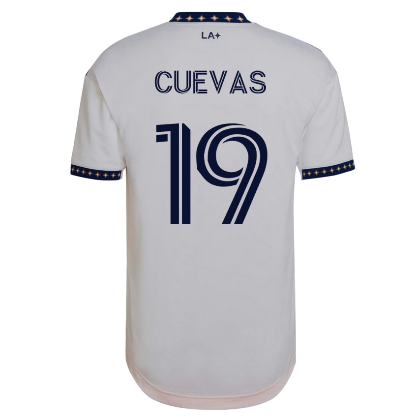 Lapset Mauricio Cuevas #19 Valkoinen Kotipaita 2023/24 Lyhythihainen Paita T-Paita