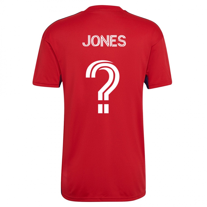 Lapset Jordan Jones #0 Punainen Kotipaita 2023/24 Lyhythihainen Paita T-Paita