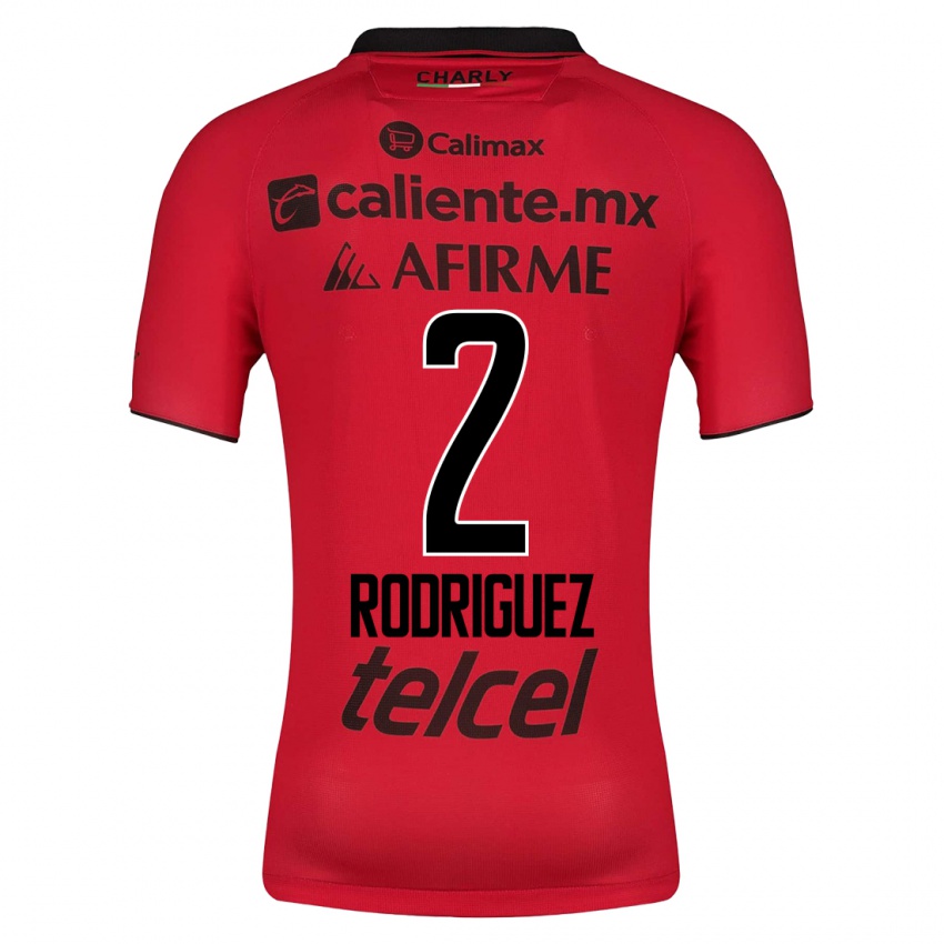 Lapset Antonio Rodríguez #2 Punainen Kotipaita 2023/24 Lyhythihainen Paita T-Paita