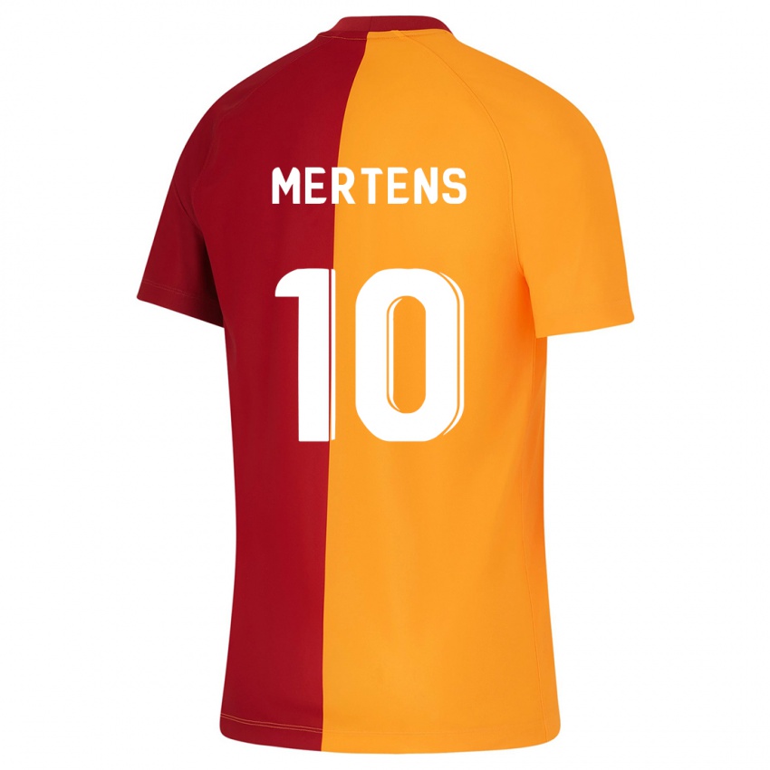Lapset Dries Mertens #10 Oranssi Kotipaita 2023/24 Lyhythihainen Paita T-Paita