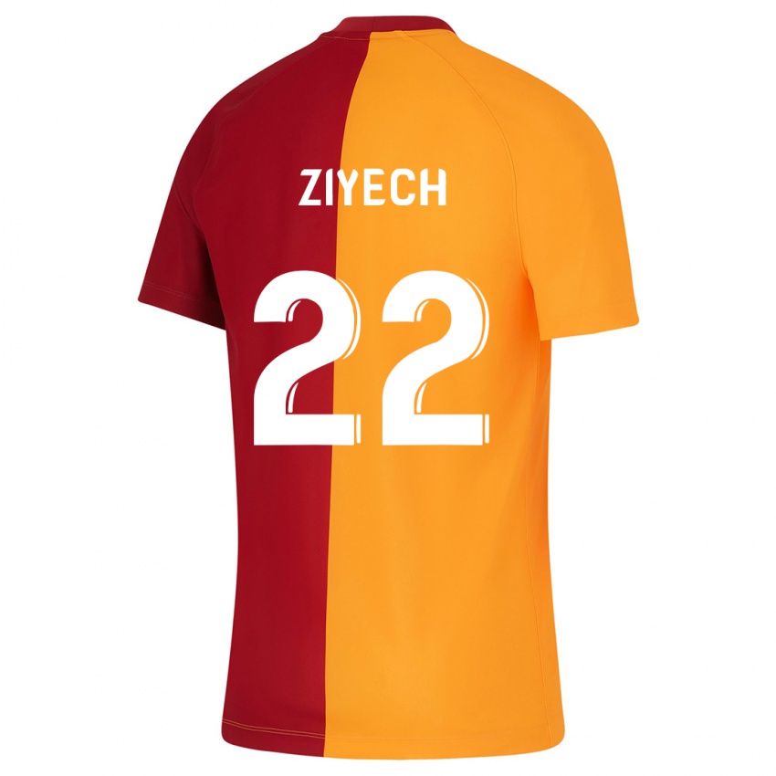 Lapset Hakim Ziyech #22 Oranssi Kotipaita 2023/24 Lyhythihainen Paita T-Paita