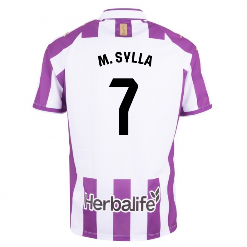 Lapset Mamadou Sylla #7 Purppura Kotipaita 2023/24 Lyhythihainen Paita T-Paita