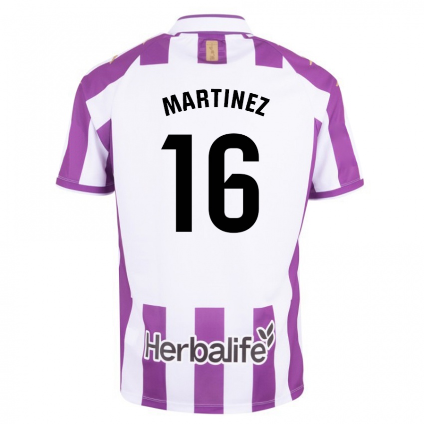 Lapset Jesús Martínez #16 Purppura Kotipaita 2023/24 Lyhythihainen Paita T-Paita