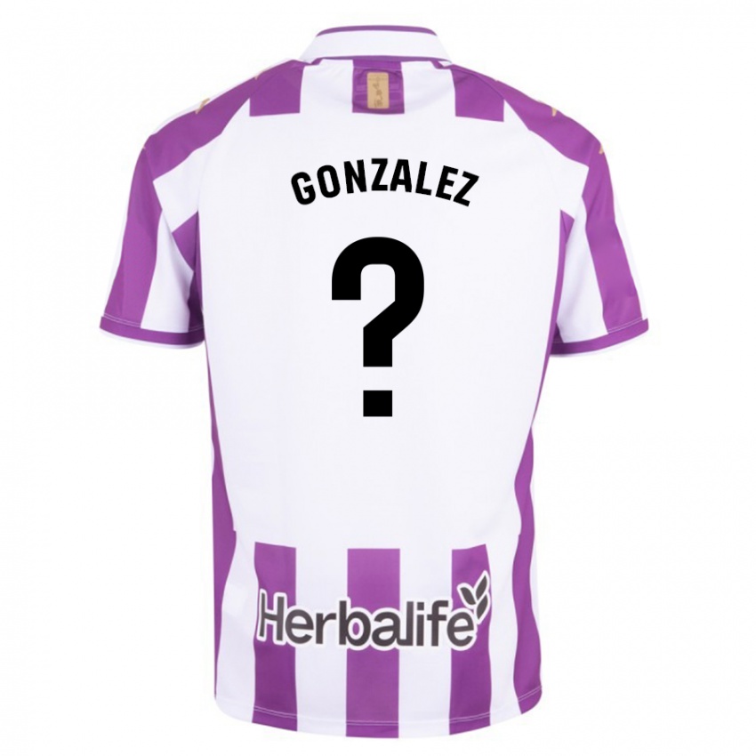 Lapset Santi González #0 Purppura Kotipaita 2023/24 Lyhythihainen Paita T-Paita