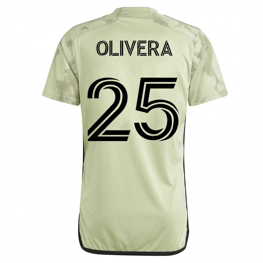 Lapset Cristian Olivera #25 Vihreä Vieraspaita 2023/24 Lyhythihainen Paita T-Paita