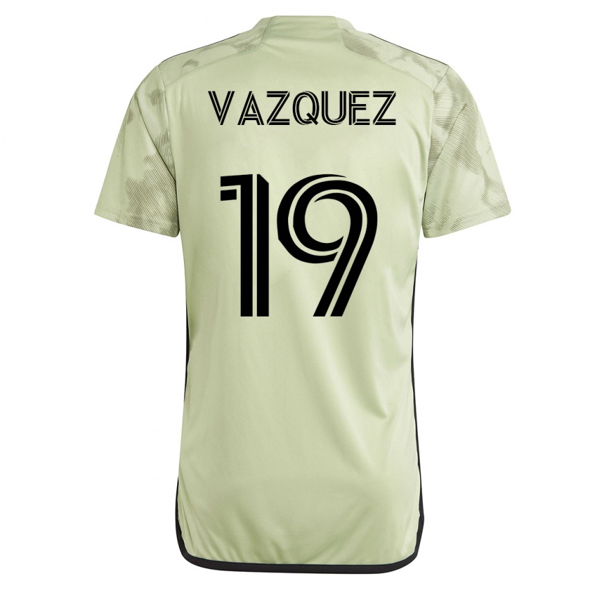 Lapset Favian Vazquez #19 Vihreä Vieraspaita 2023/24 Lyhythihainen Paita T-Paita