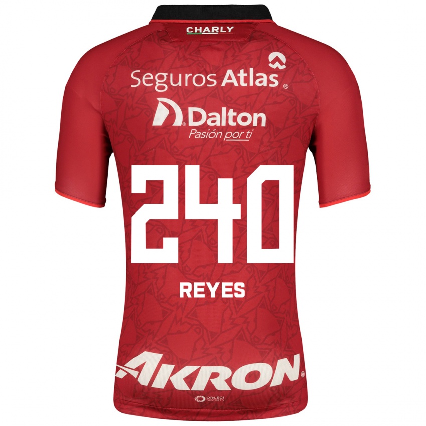 Lapset Óscar Reyes #240 Punainen Vieraspaita 2023/24 Lyhythihainen Paita T-Paita