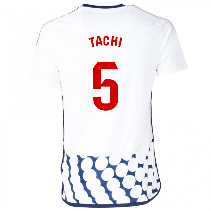 Lapset Tachi #5 Valkoinen Vieraspaita 2023/24 Lyhythihainen Paita T-Paita