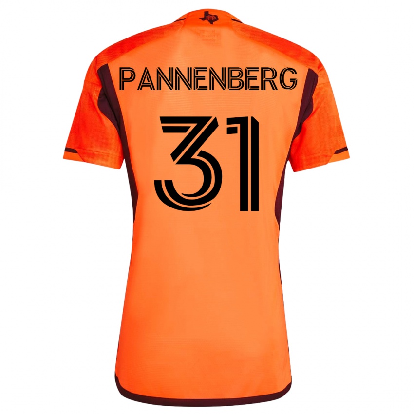 Miesten Andrew Pannenberg #31 Oranssi Kotipaita 2023/24 Lyhythihainen Paita T-Paita