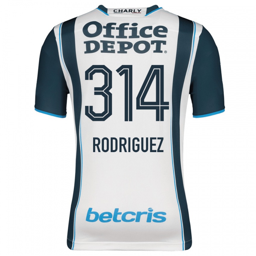 Miesten Alan Rodríguez #314 Laivasto Kotipaita 2023/24 Lyhythihainen Paita T-Paita