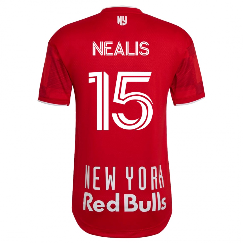 Miesten Sean Nealis #15 Beige-Kultainen Vieraspaita 2023/24 Lyhythihainen Paita T-Paita