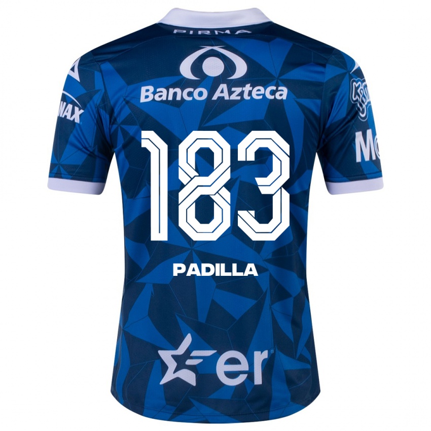 Miesten Donovan Padilla #183 Sininen Vieraspaita 2023/24 Lyhythihainen Paita T-Paita
