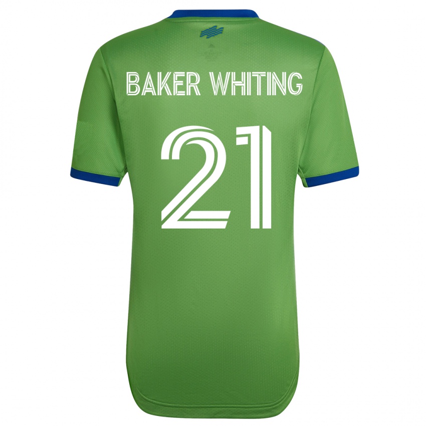 Naisten Reed Baker-Whiting #21 Vihreä Kotipaita 2023/24 Lyhythihainen Paita T-Paita