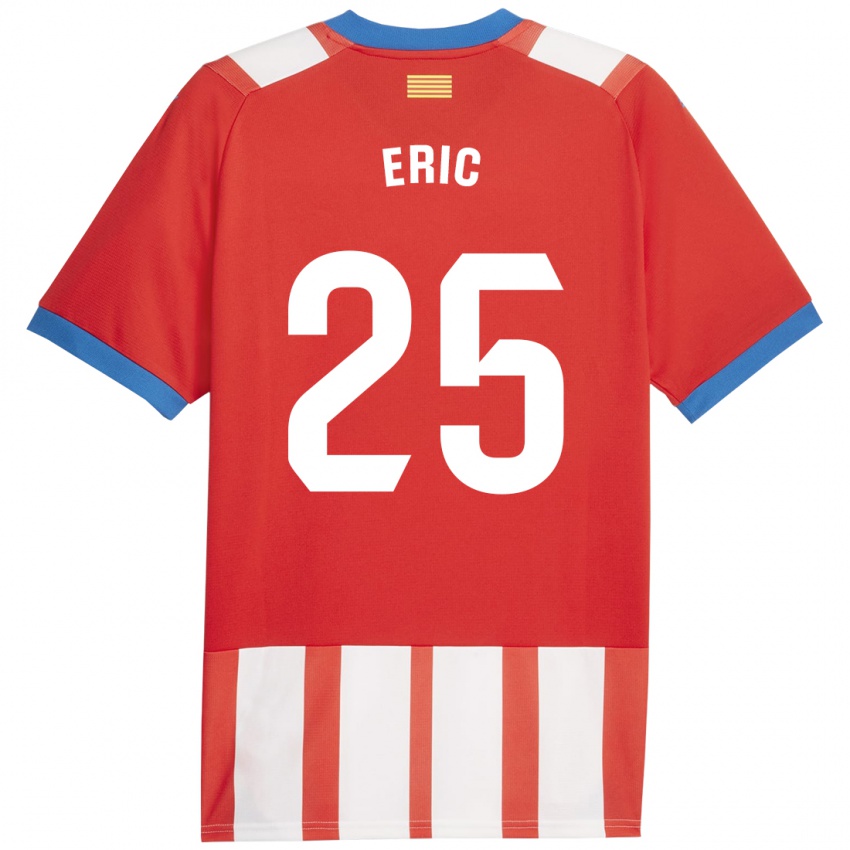 Lapset Eric Garcia #25 Punainen Valkoinen Kotipaita 2023/24 Lyhythihainen Paita T-Paita