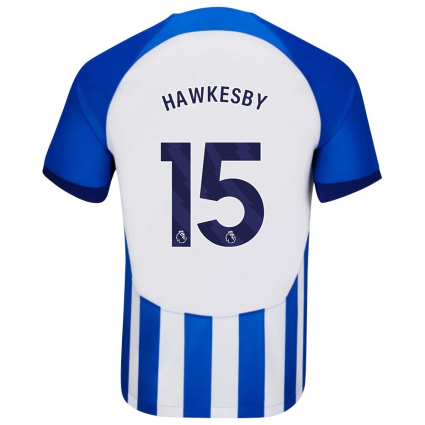 Lapset Mackenzie Hawkesby #15 Sininen Kotipaita 2023/24 Lyhythihainen Paita T-Paita