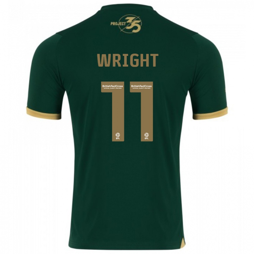 Lapset Callum Wright #11 Vihreä Kotipaita 2023/24 Lyhythihainen Paita T-Paita