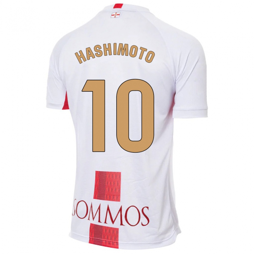 Lapset Kento Hashimoto #10 Valkoinen Vieraspaita 2023/24 Lyhythihainen Paita T-Paita