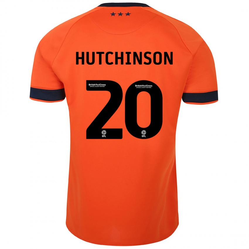 Lapset Omari Hutchinson #20 Oranssi Vieraspaita 2023/24 Lyhythihainen Paita T-Paita