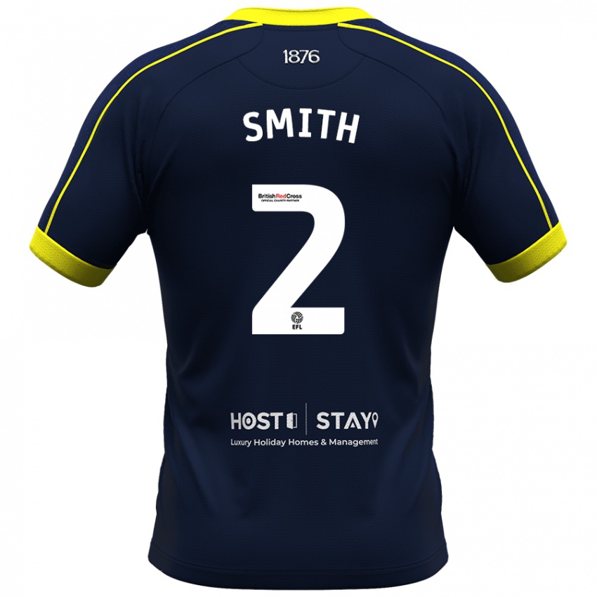 Lapset Tommy Smith #2 Laivasto Vieraspaita 2023/24 Lyhythihainen Paita T-Paita