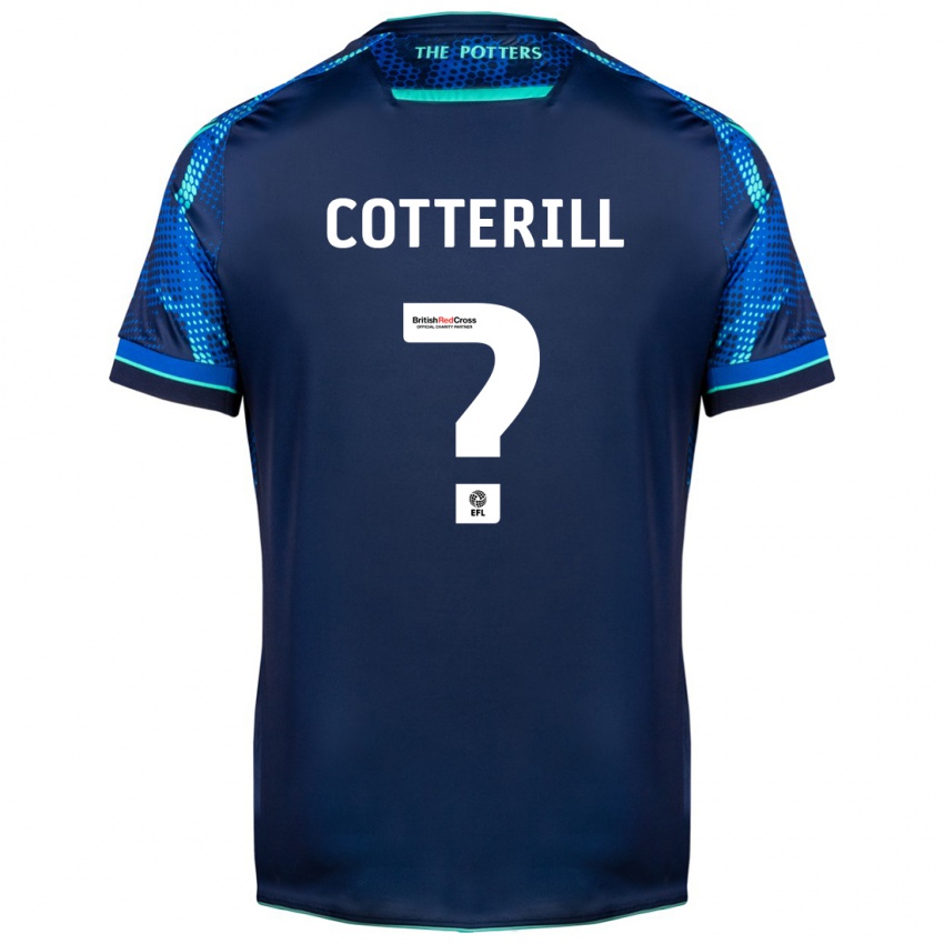 Lapset Alex Cotterill #0 Laivasto Vieraspaita 2023/24 Lyhythihainen Paita T-Paita