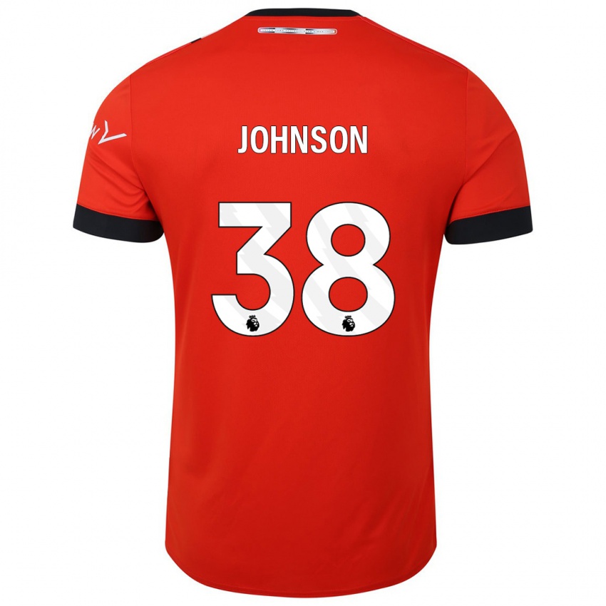 Naisten Joe Johnson #38 Punainen Kotipaita 2023/24 Lyhythihainen Paita T-Paita