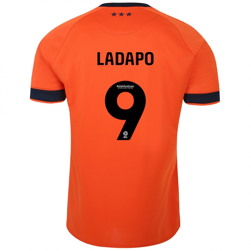 Naisten Freddie Ladapo #9 Oranssi Vieraspaita 2023/24 Lyhythihainen Paita T-Paita