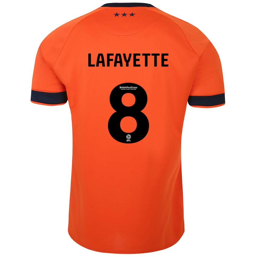 Naisten Abbie Lafayette #8 Oranssi Vieraspaita 2023/24 Lyhythihainen Paita T-Paita