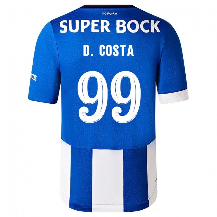 Lapset Diogo Costa #99 Sinivalkoinen Kotipaita 2023/24 Lyhythihainen Paita T-Paita