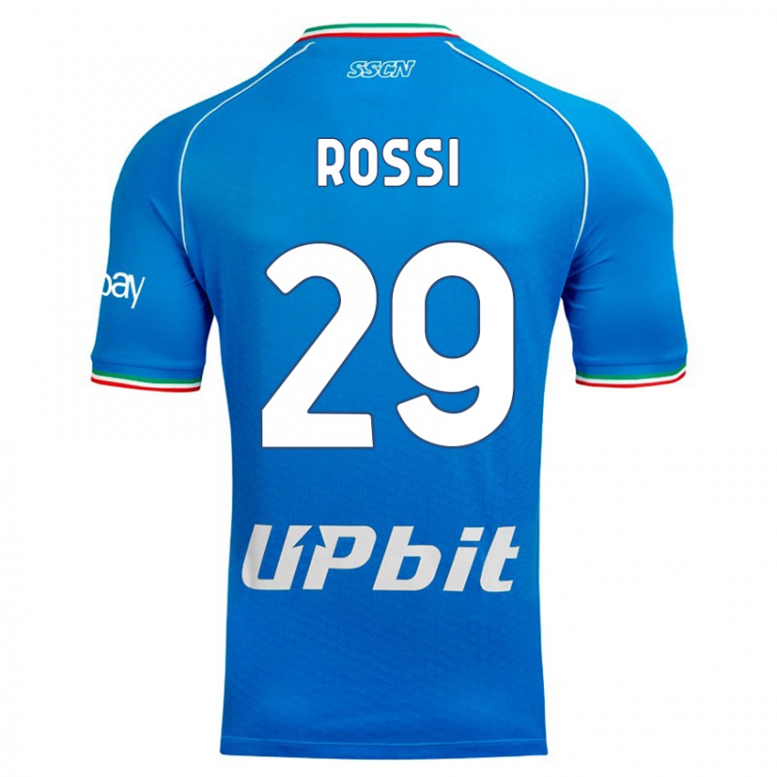 Lapset Francesco Rossi #29 Taivaansininen Kotipaita 2023/24 Lyhythihainen Paita T-Paita