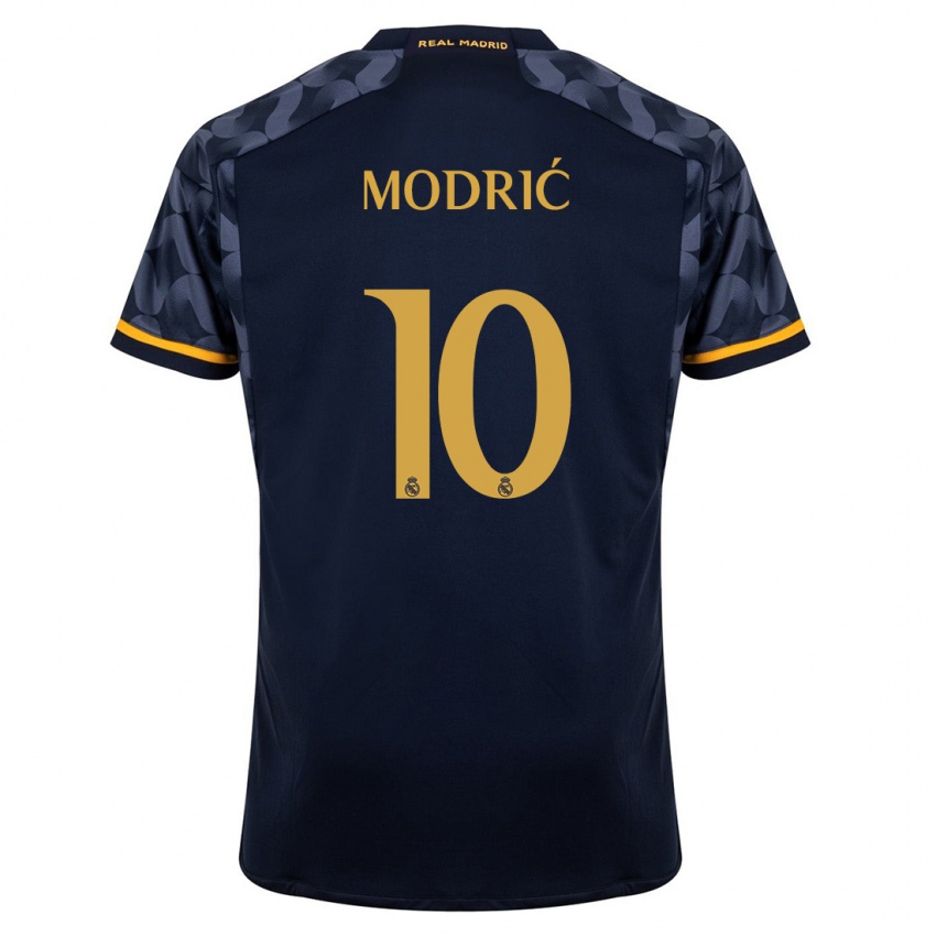 Lapset Luka Modric #10 Tummansininen Vieraspaita 2023/24 Lyhythihainen Paita T-Paita