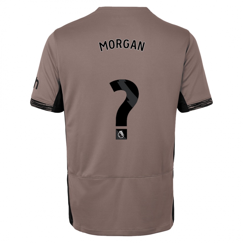 Lapset Kieran Morgan #0 Tumma Beige Kolmas Sarja 2023/24 Lyhythihainen Paita T-Paita