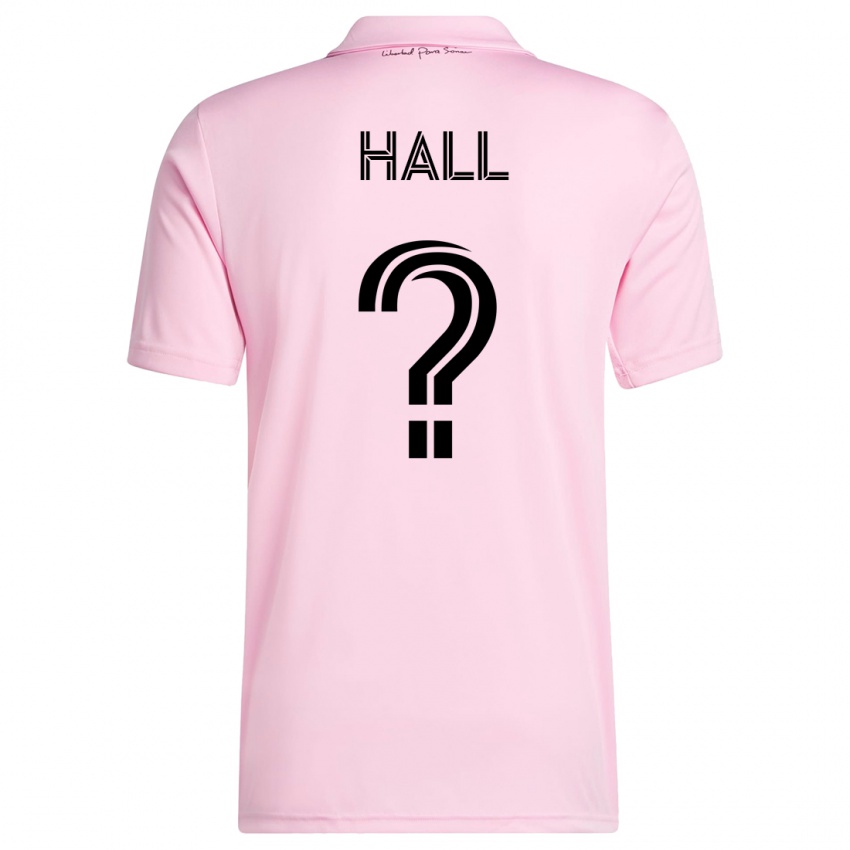 Miesten Tyler Hall #0 Vaaleanpunainen Kotipaita 2023/24 Lyhythihainen Paita T-Paita
