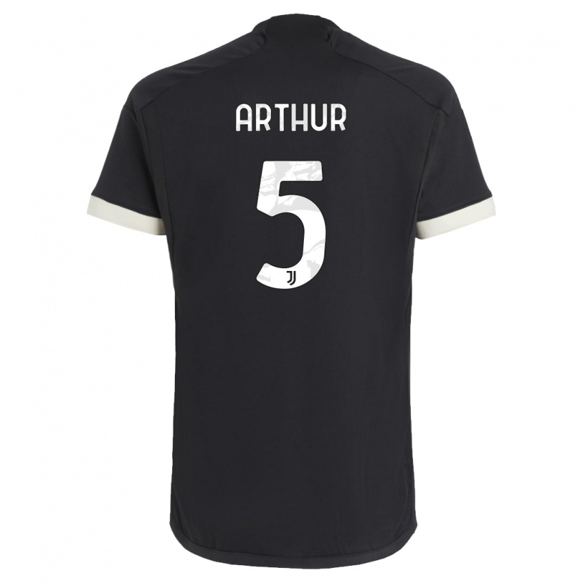 Miesten Arthur #5 Musta Kolmas Sarja 2023/24 Lyhythihainen Paita T-Paita