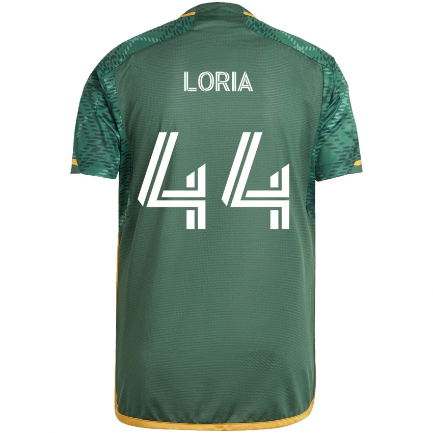 Lapset Marvin Loría #44 Vihreä Oranssi Kotipaita 2024/25 Lyhythihainen Paita T-Paita