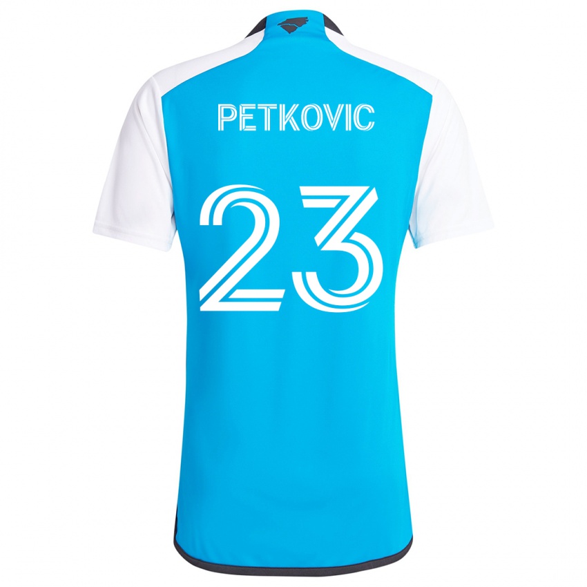 Lapset Nikola Petkovic #23 Sinivalkoinen Kotipaita 2024/25 Lyhythihainen Paita T-Paita