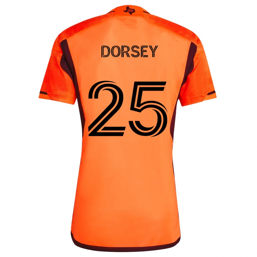 Lapset Griffin Dorsey #25 Oranssi Musta Kotipaita 2024/25 Lyhythihainen Paita T-Paita