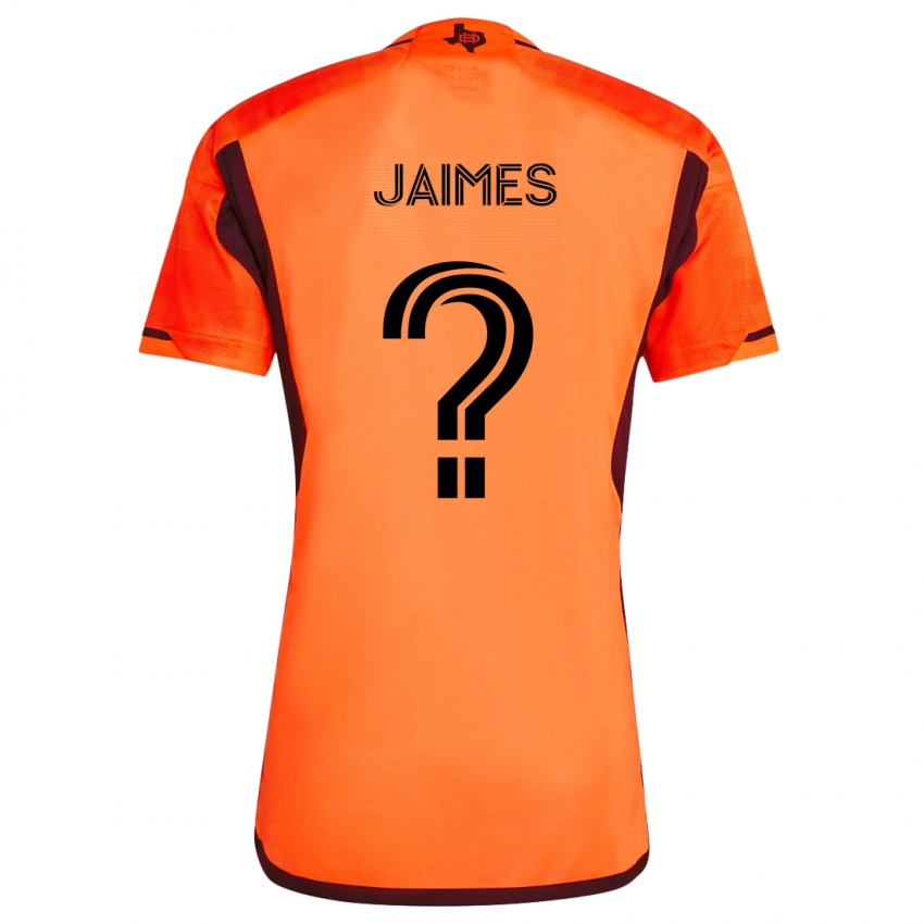 Lapset Angel Jaimes #0 Oranssi Musta Kotipaita 2024/25 Lyhythihainen Paita T-Paita