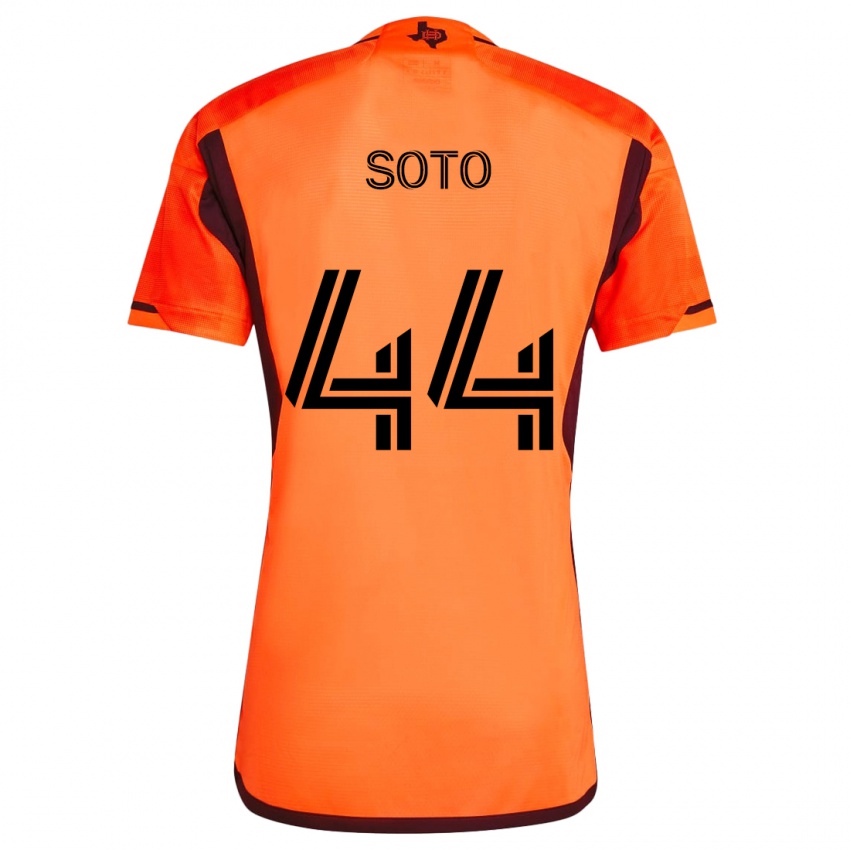 Lapset Ezekiel Soto #44 Oranssi Musta Kotipaita 2024/25 Lyhythihainen Paita T-Paita