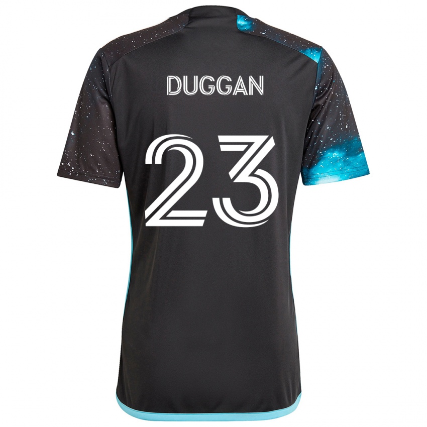 Lapset Morris Duggan #23 Musta Sininen Kotipaita 2024/25 Lyhythihainen Paita T-Paita