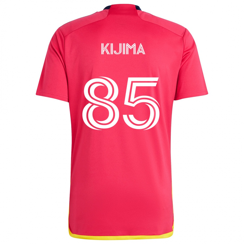 Lapset Hosei Kijima #85 Punainen Sininen Kotipaita 2024/25 Lyhythihainen Paita T-Paita