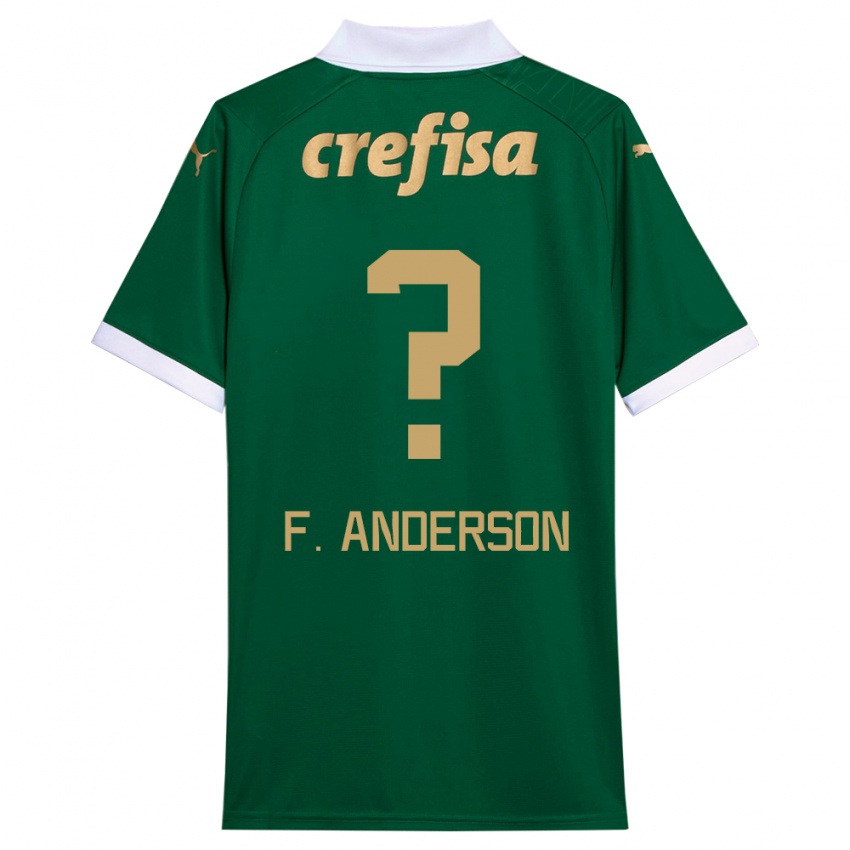 Lapset Felipe Anderson #0 Vihreä Valkoinen Kotipaita 2024/25 Lyhythihainen Paita T-Paita