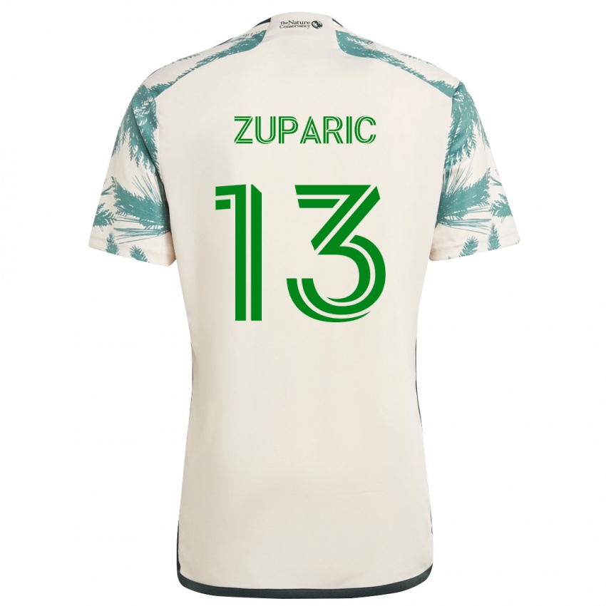 Lapset Dario Zuparic #13 Beige Ruskea Vieraspaita 2024/25 Lyhythihainen Paita T-Paita