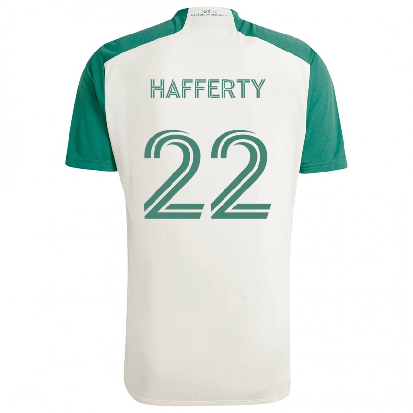 Lapset Joe Hafferty #22 Tan Värit Vihreä Vieraspaita 2024/25 Lyhythihainen Paita T-Paita