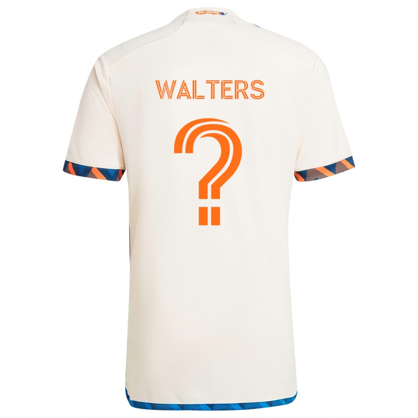 Lapset Paul Walters #0 Valkoinen Oranssi Vieraspaita 2024/25 Lyhythihainen Paita T-Paita