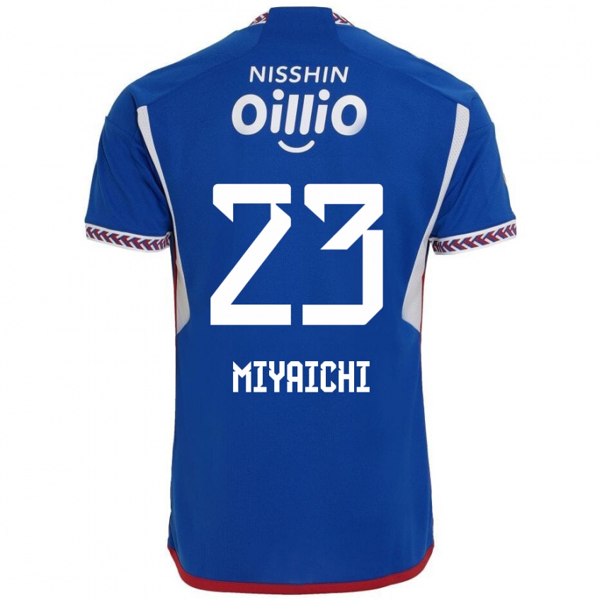 Lapset Ryo Miyaichi #23 Sininen Valkoinen Punainen Kotipaita 2024/25 Lyhythihainen Paita T-Paita